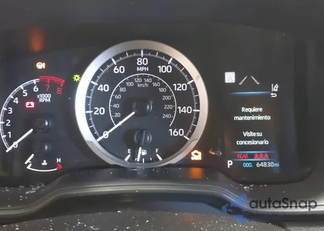 2022 Toyota Corolla Le z USA, uszkodzony, nr VIN 5YFEPMAE9NP283353